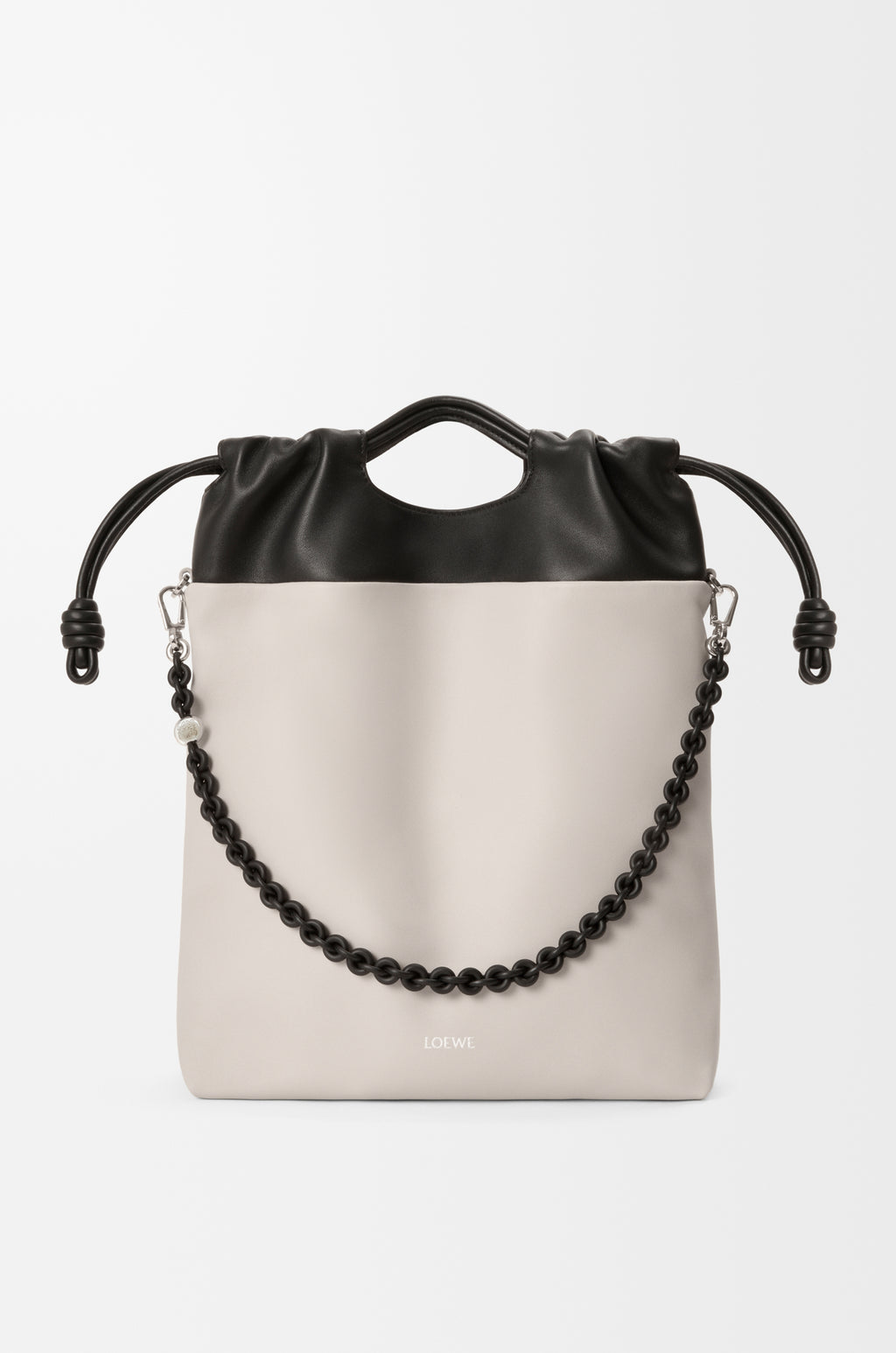 Flamenco purse tote in mellow nappa lambskin