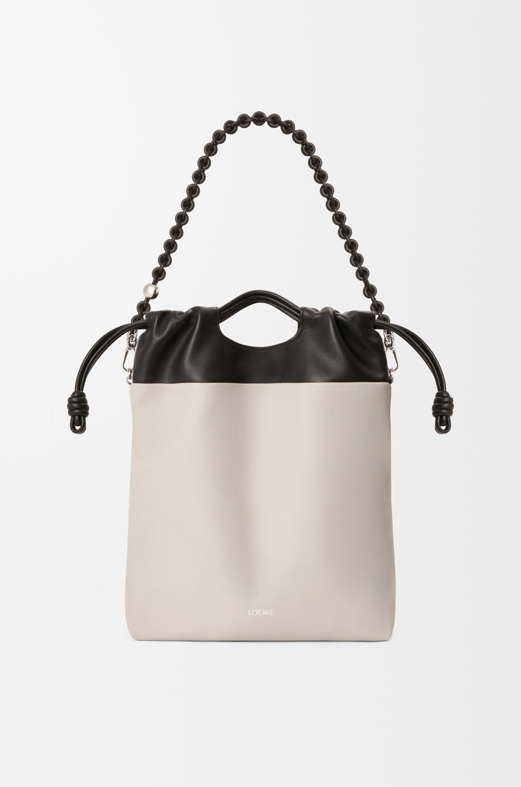 Flamenco purse tote in mellow nappa lambskin