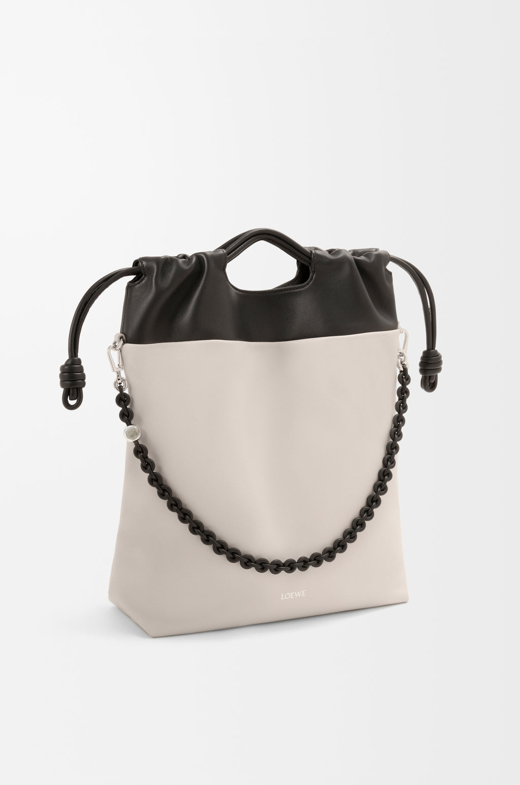 Flamenco purse tote in mellow nappa lambskin