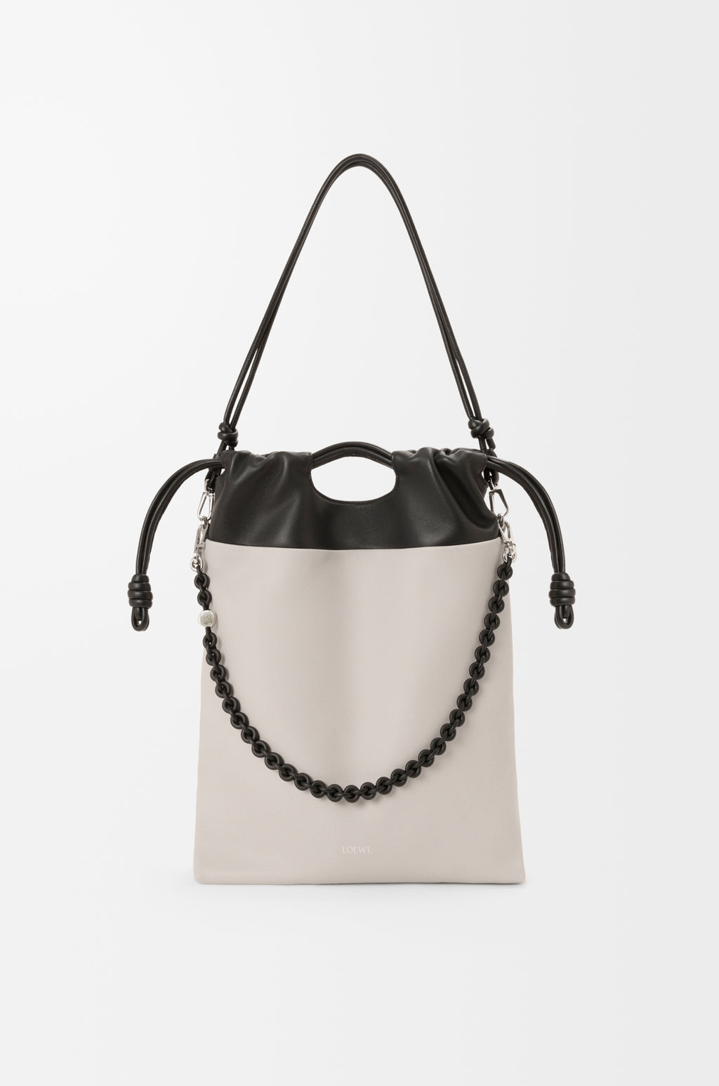 Flamenco purse tote in mellow nappa lambskin