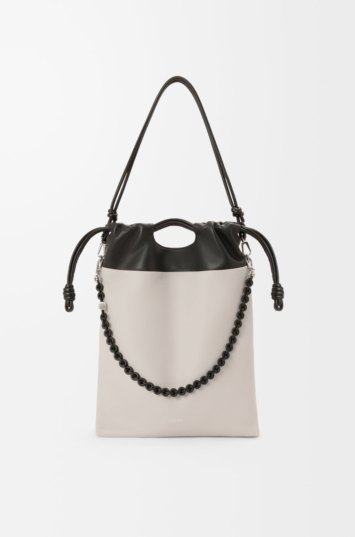 Flamenco purse tote in mellow nappa lambskin