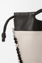 Flamenco purse tote in mellow nappa lambskin