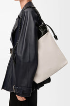 Flamenco purse tote in mellow nappa lambskin