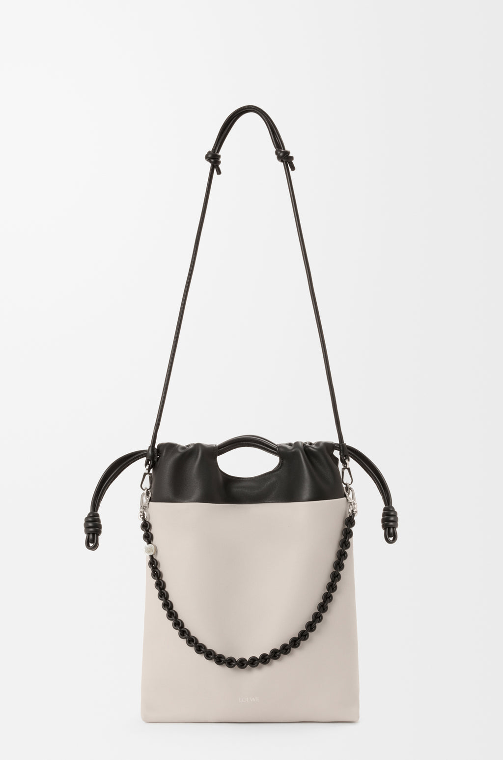 Flamenco purse tote in mellow nappa lambskin