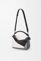 Small Puzzle bag in nappa calfskin