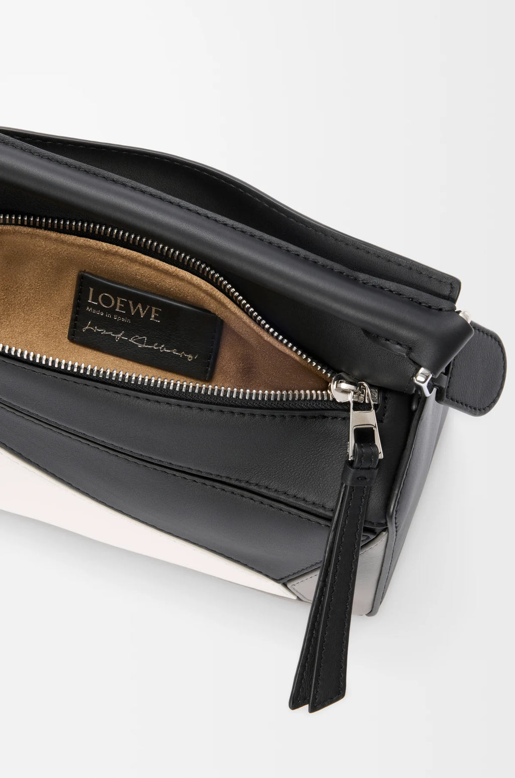 Small Puzzle bag in nappa calfskin