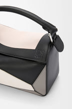 Small Puzzle bag in nappa calfskin