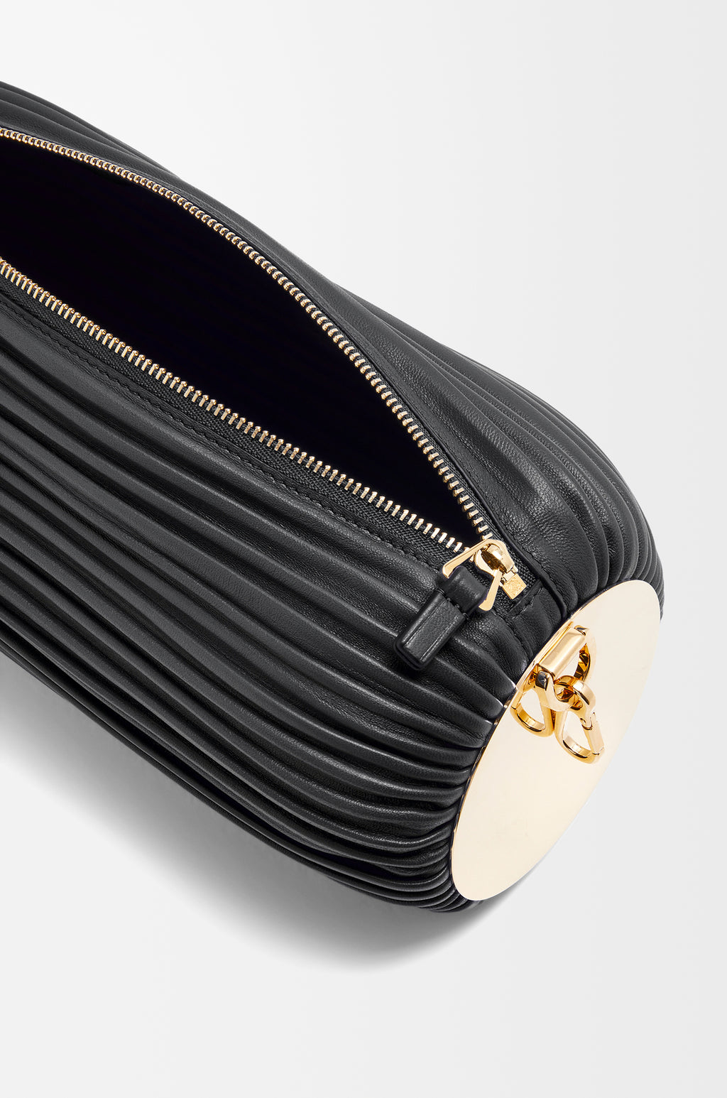 Bracelet Pouch in pleated nappa